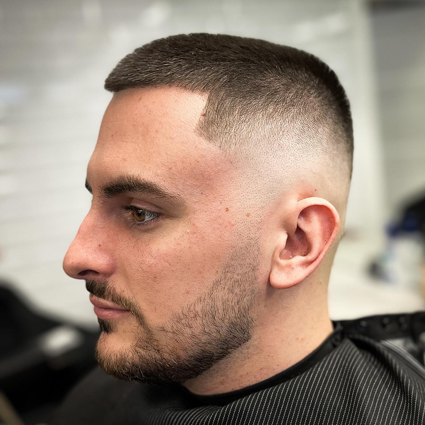 Clean Precision Fade with Contoured Top