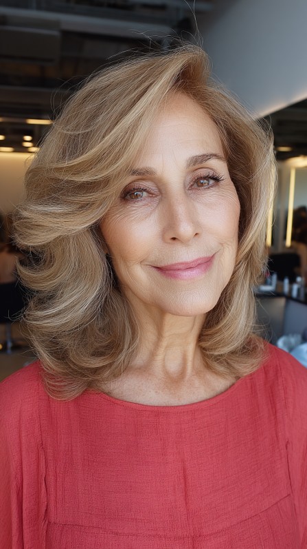 Soft Caramel Waves with Delicate Volume
