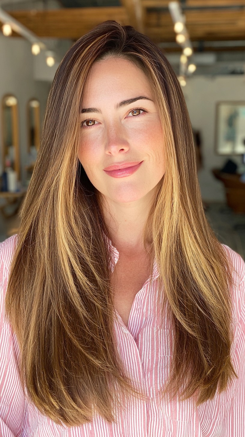 Subtle Ombre with Softly Tapered Ends