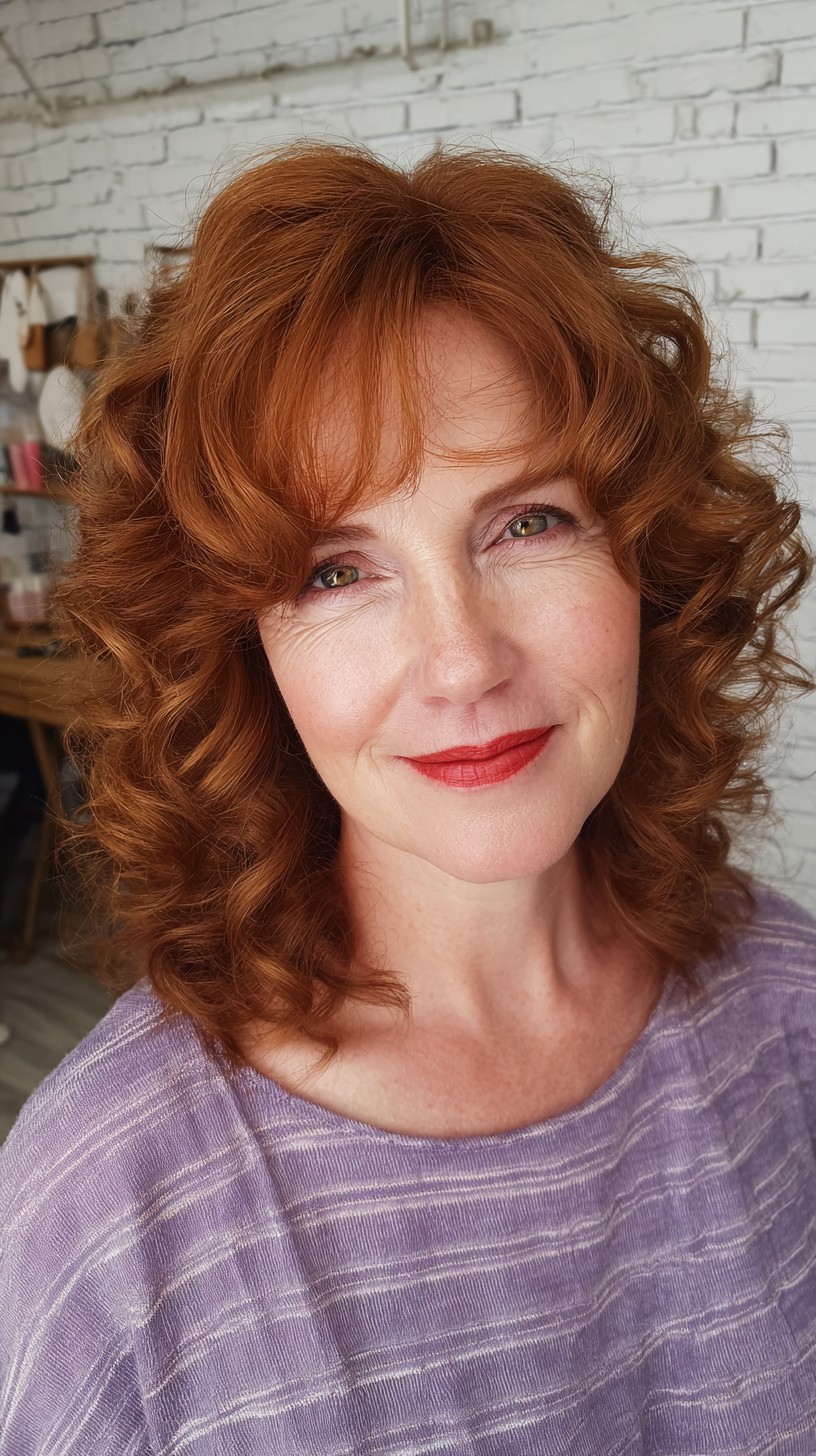 Vibrant-Copper-Spiral-Curls