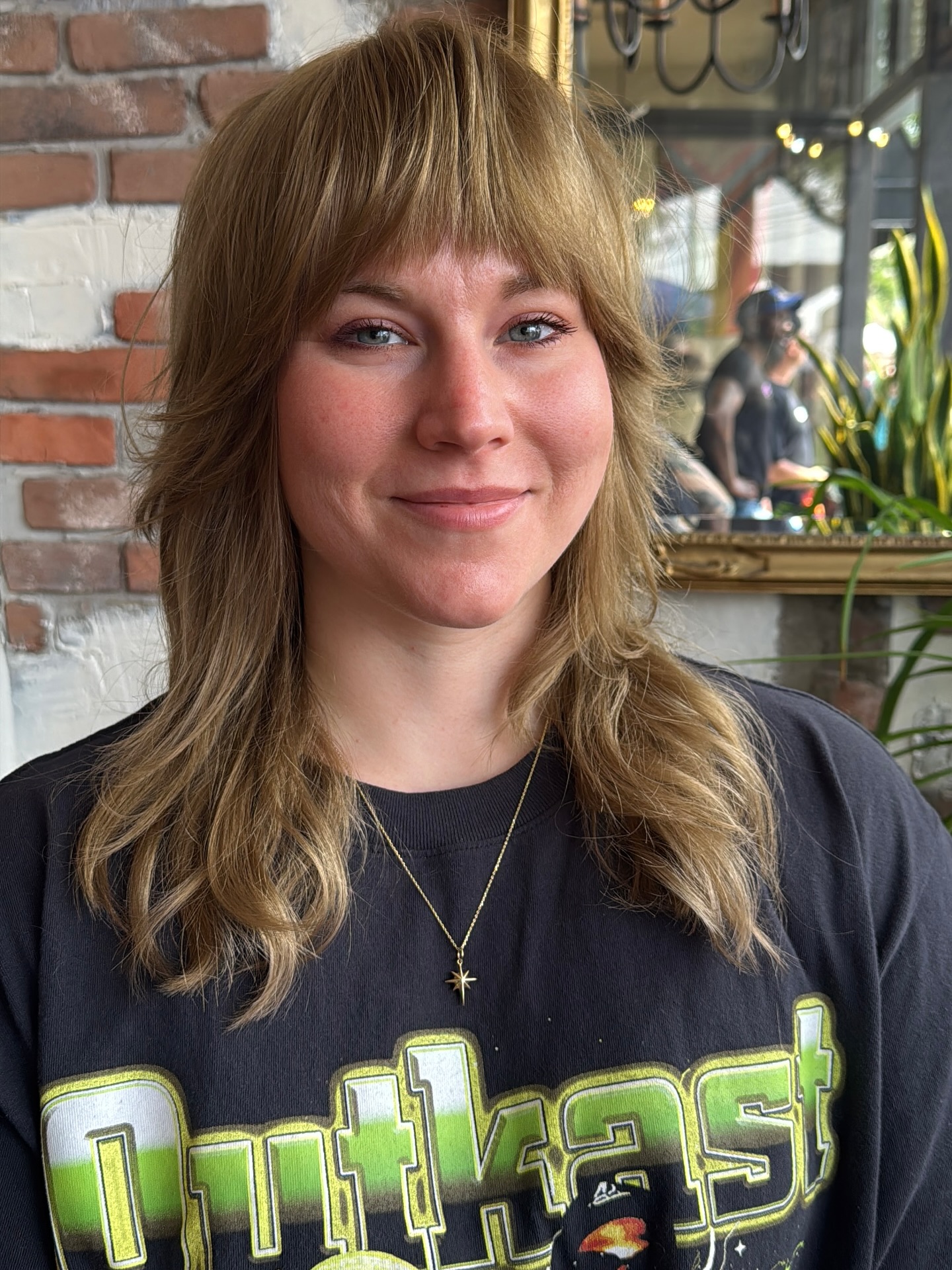 Edgy Layered Shag with Bold Bangs