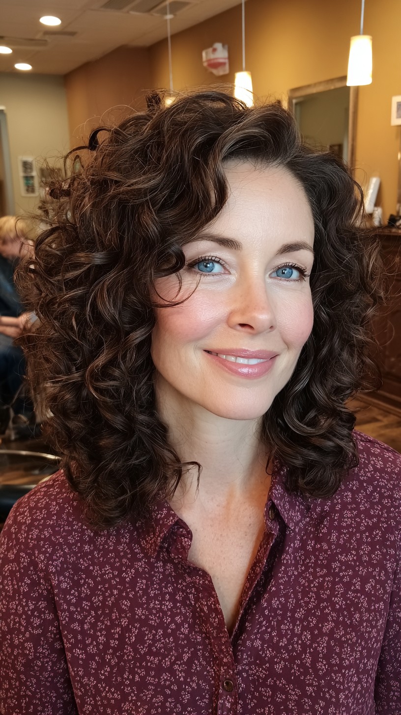 Effervescent Espresso Spiral Curls