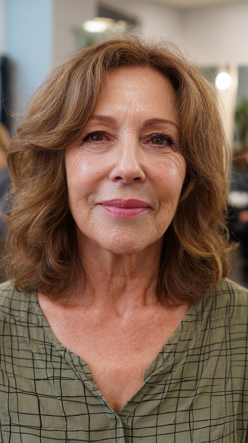 Flowing Caramel Waves with Soft Ends