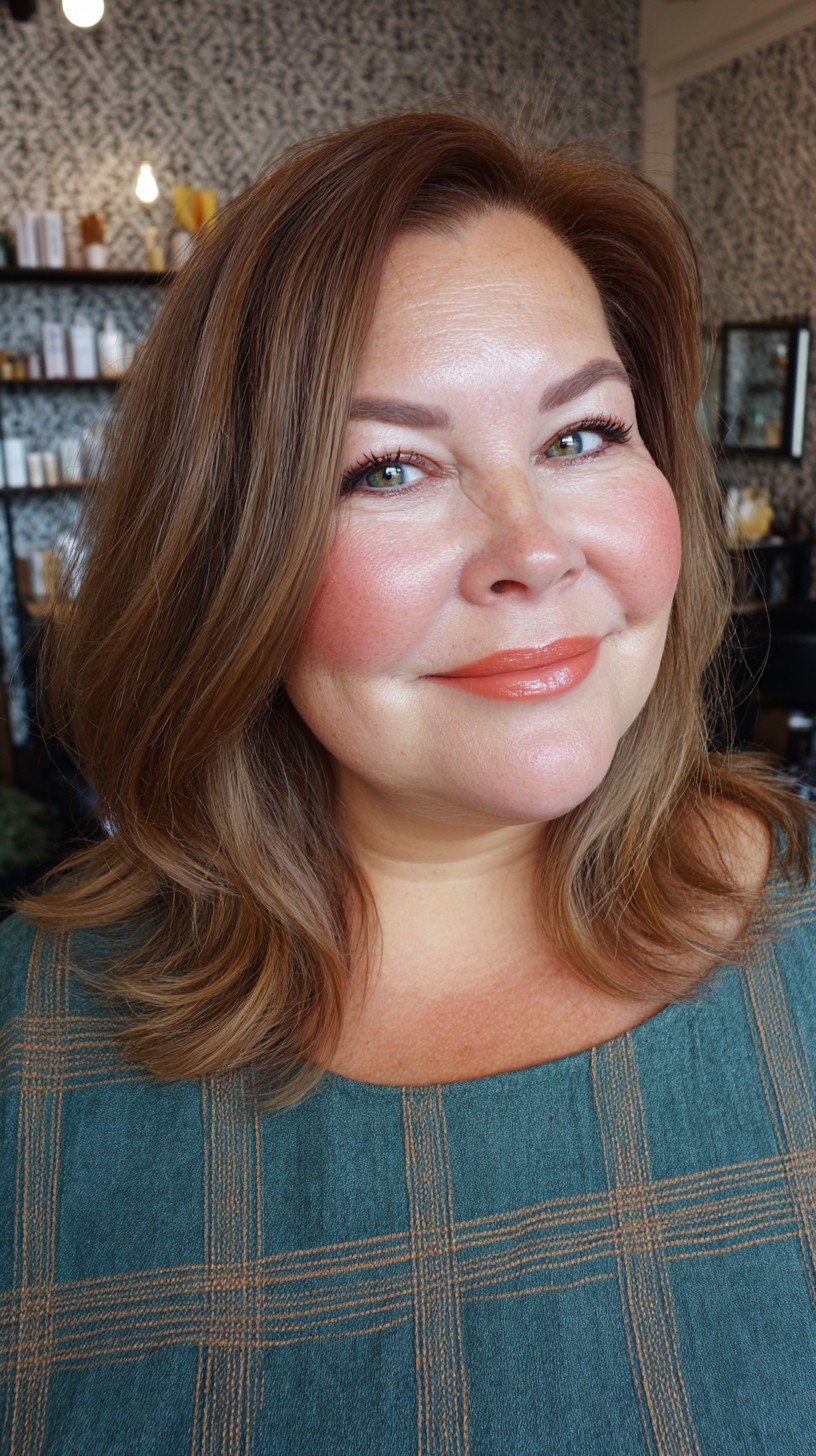 Rich Toffee Shoulder-Length Layers