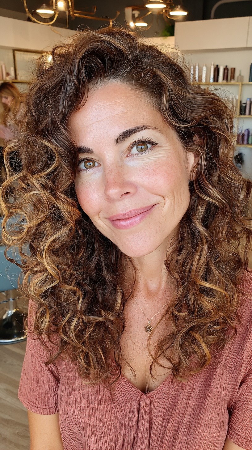 Subtle Sunkissed Caramel Waves