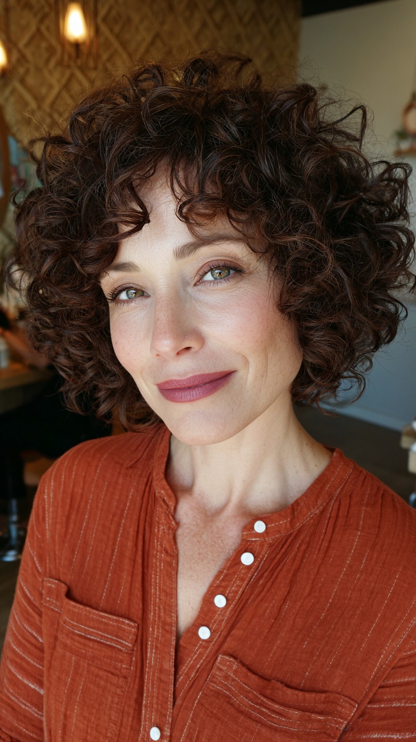 Chestnut Waves with Soft Fringe Layers