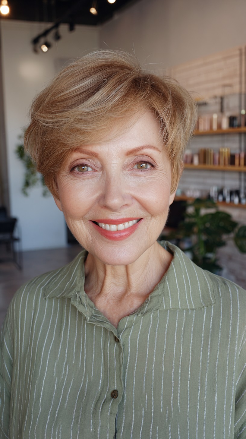 Effortless Tawny Textured Crop