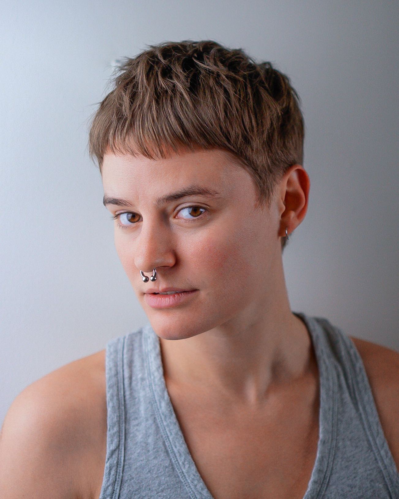 Fresh Tapered Pixie with Textured Top