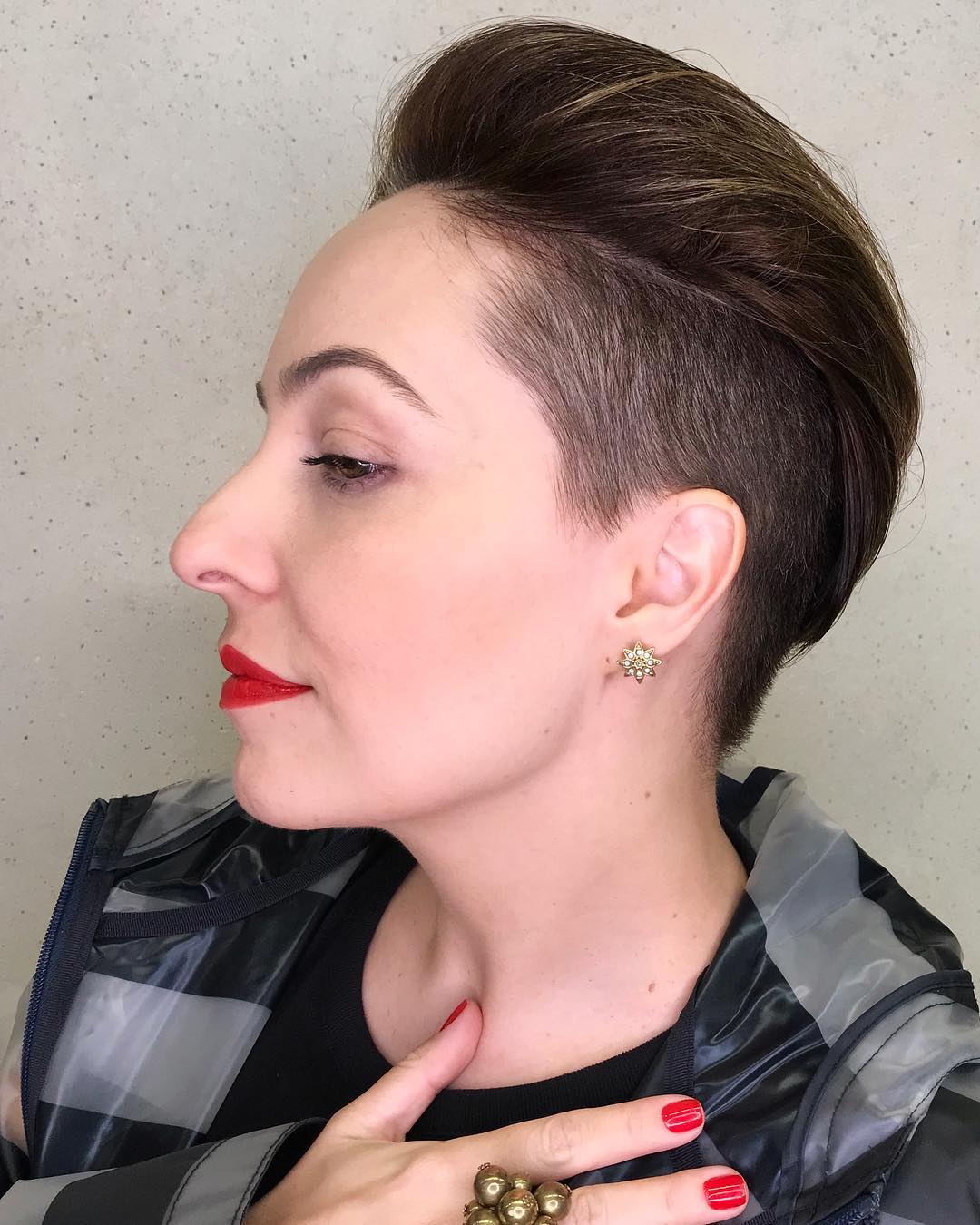 Polished Undercut with Voluminous Pompadour
