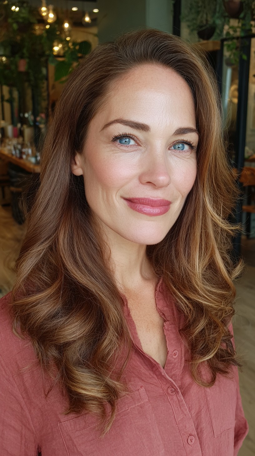 Soft Cinnamon Waves with Seamless Layering