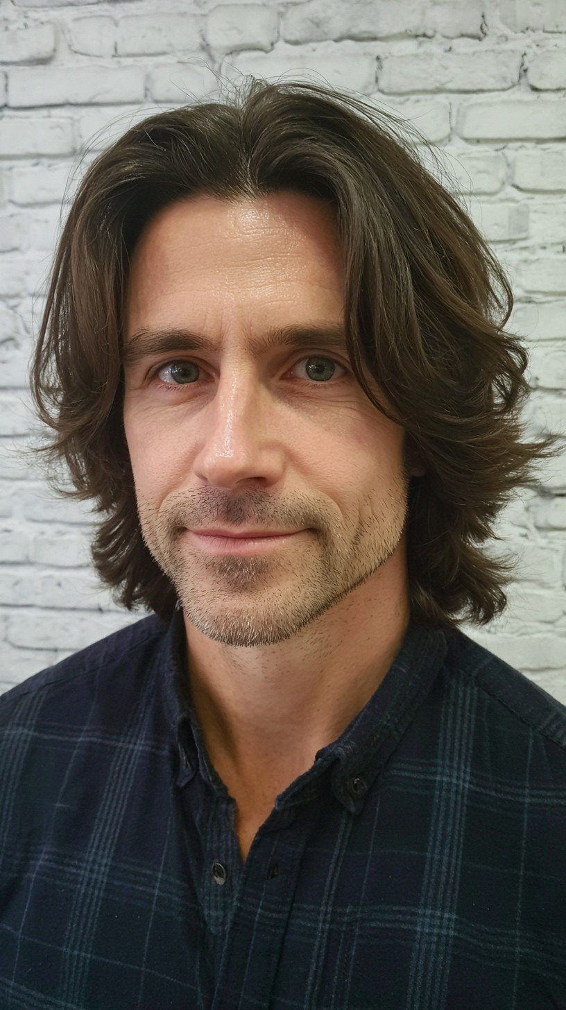 Windswept Voluminous Waves with Subtle Layers