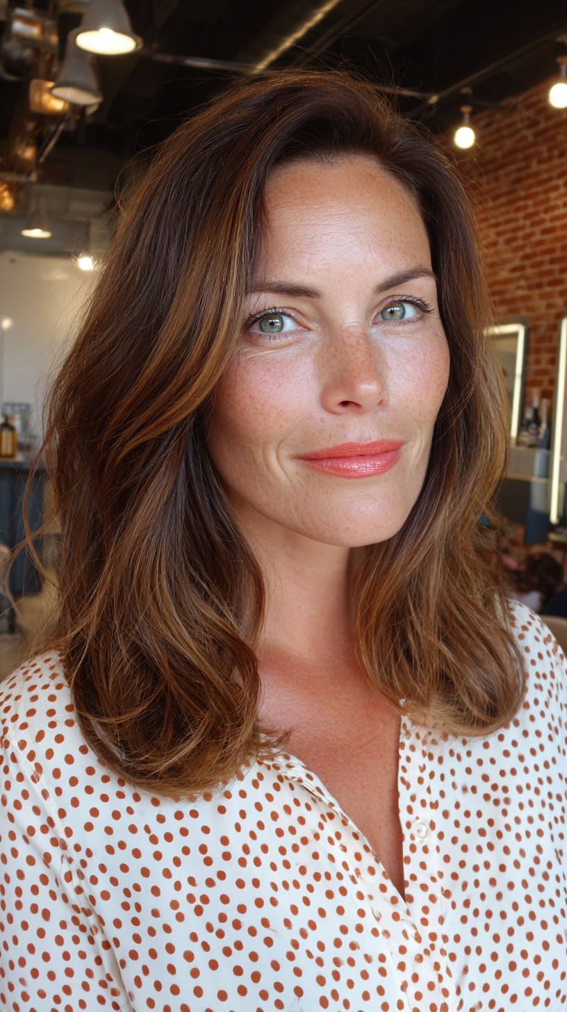 Chic-Caramel-Swoop-with-Subtle-Highlights