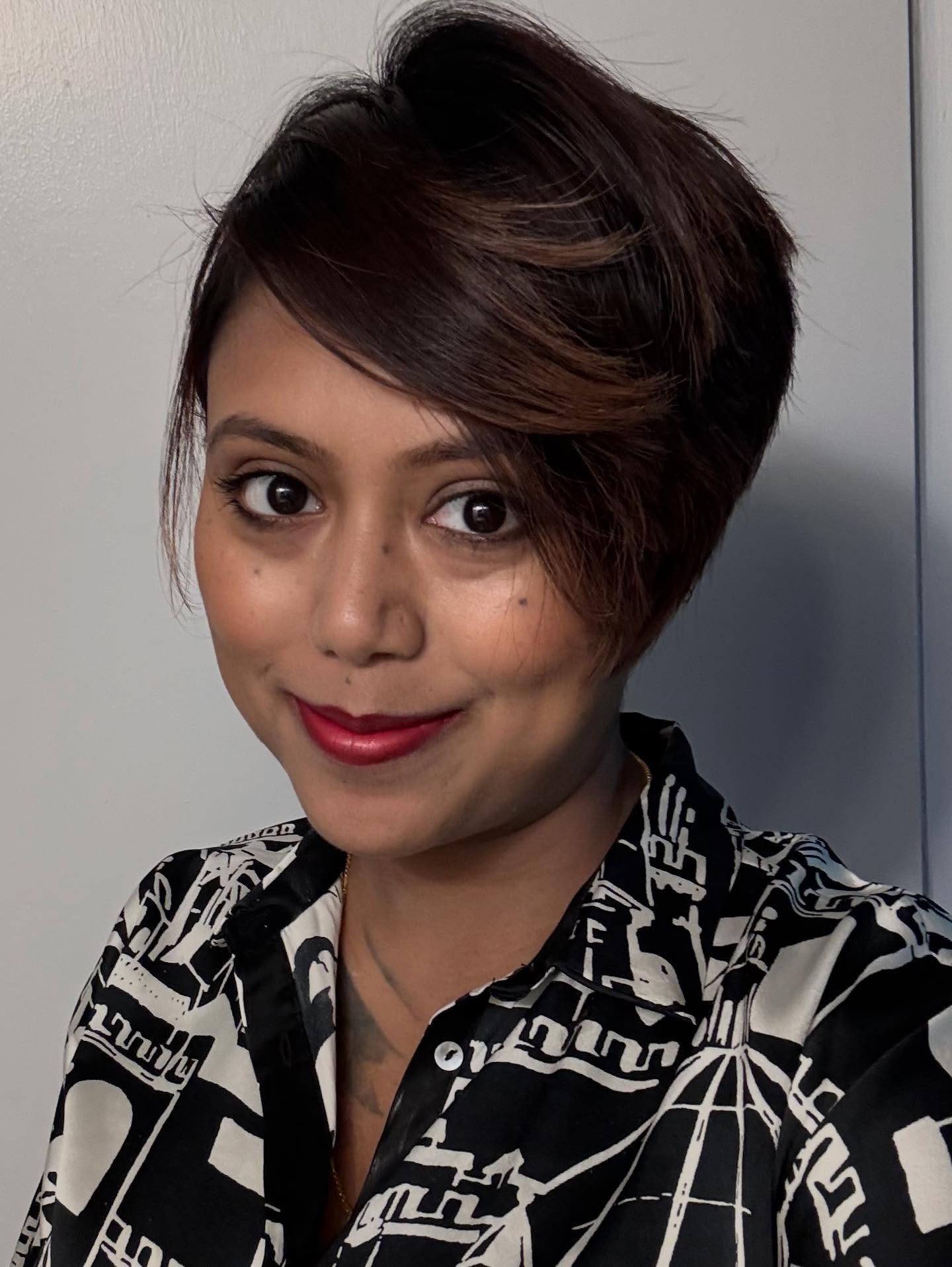 Dynamic Two-Tone Asymmetrical Bob