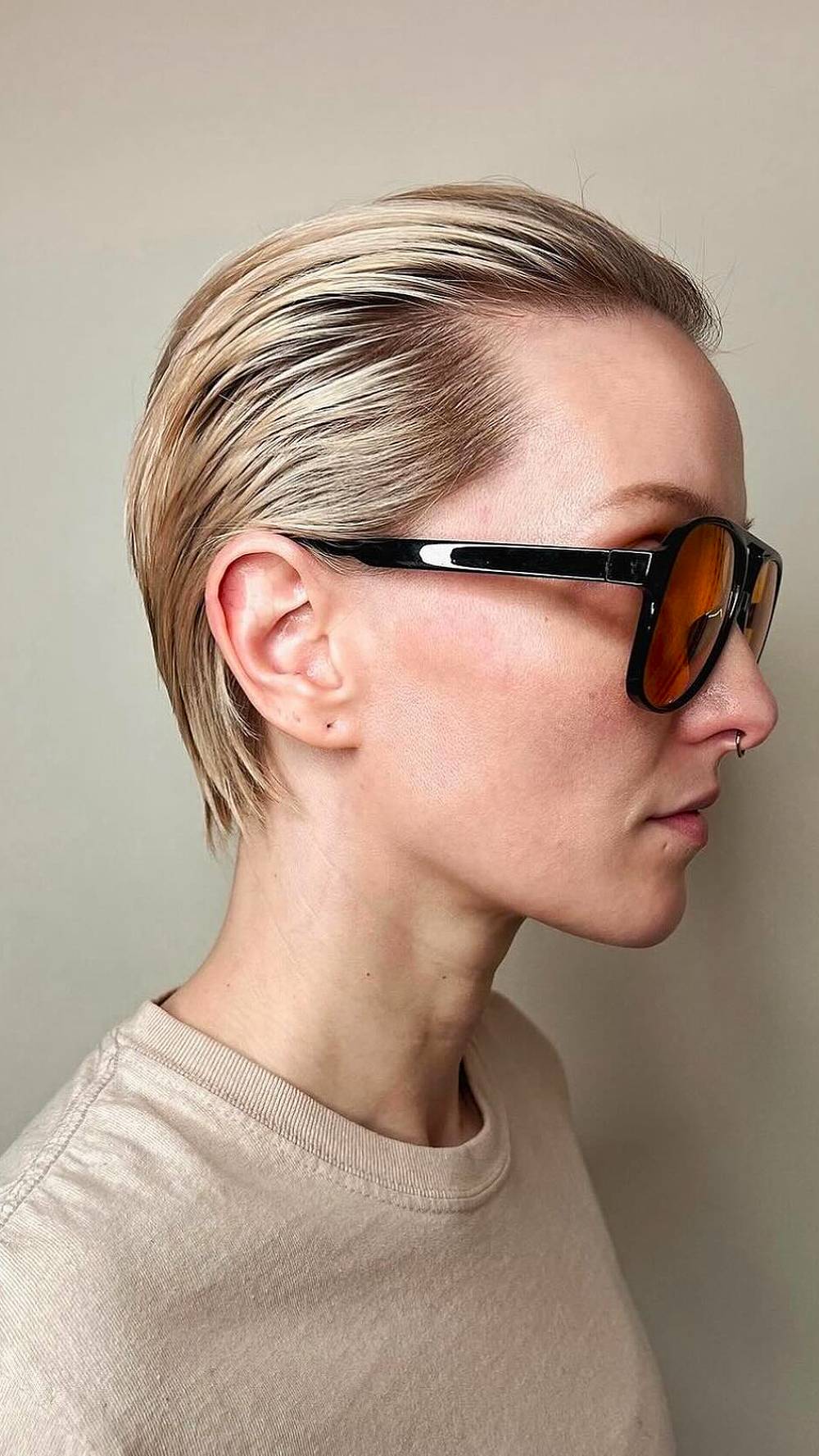 Modern Textured Pixie Cut with Sleek Finish