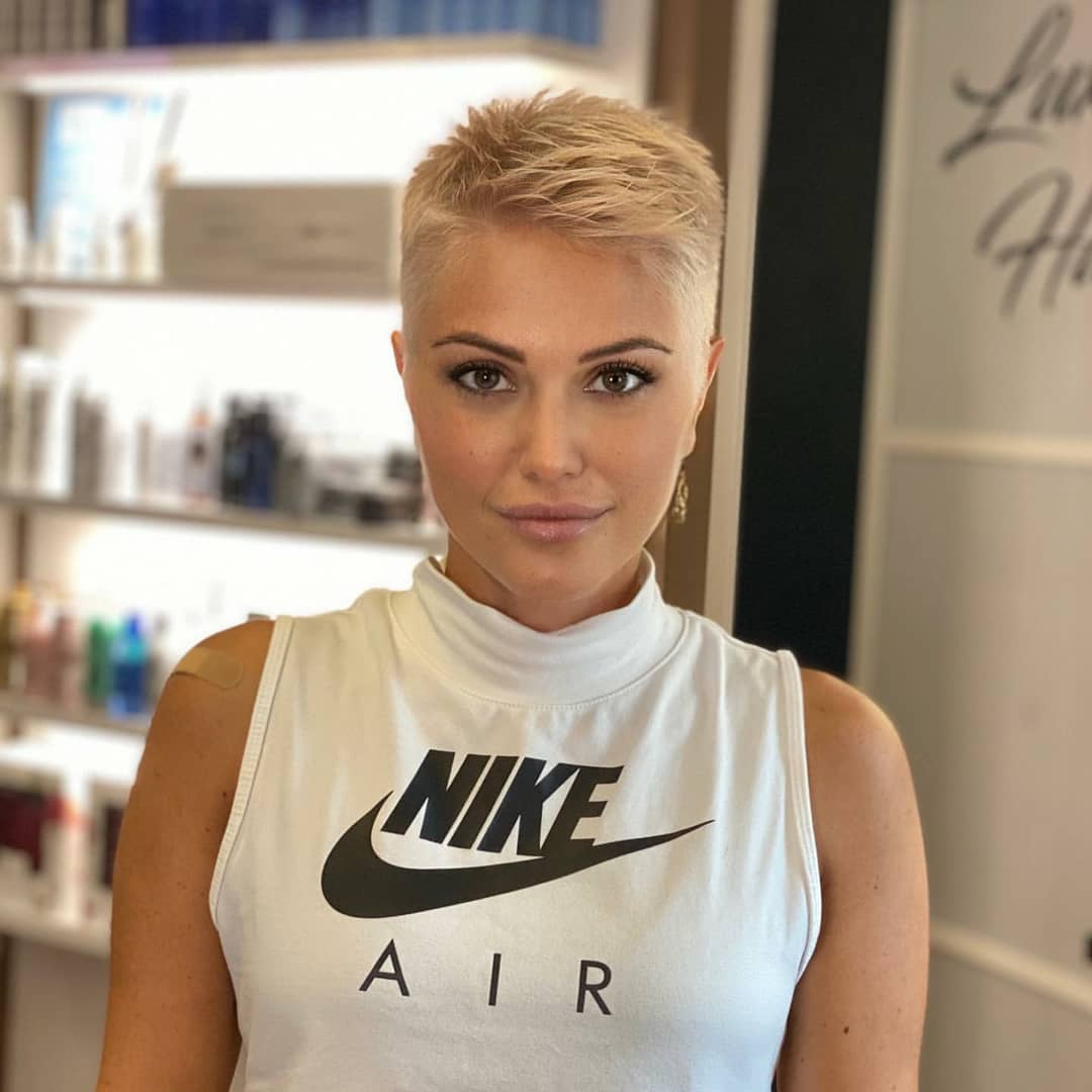 Pixie Undercut with Soft Top Layers