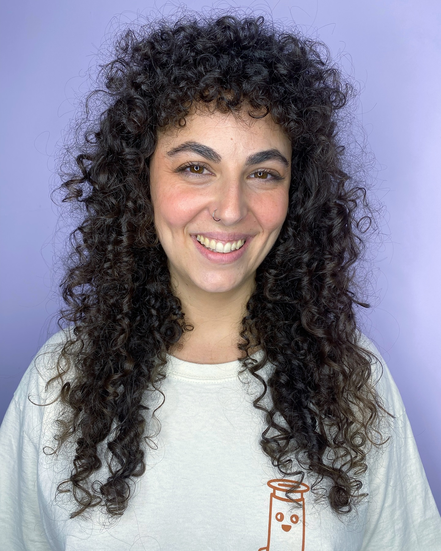 Deeply Curled Espresso Cascade