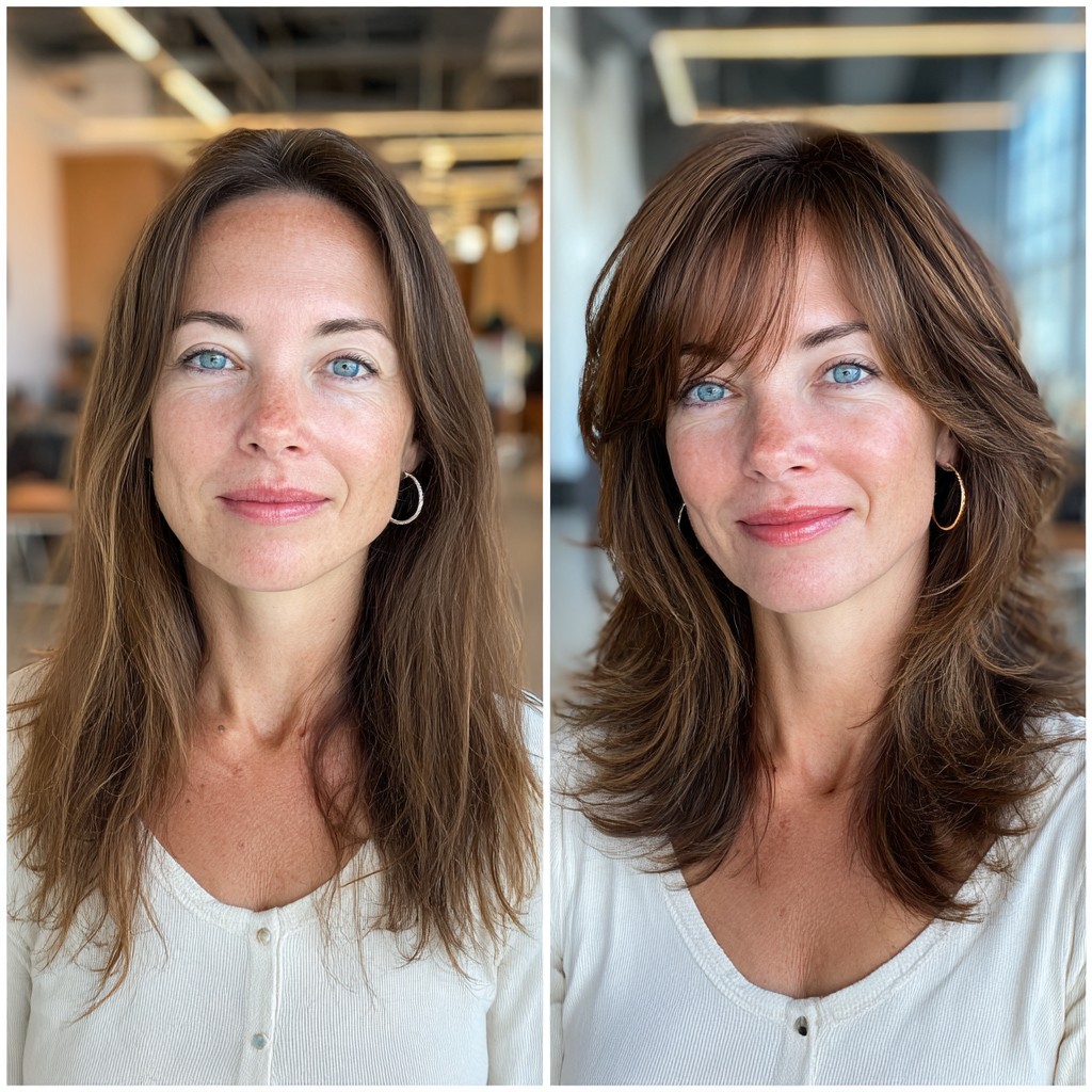 Rich Chocolate Layers with Textured Fringe