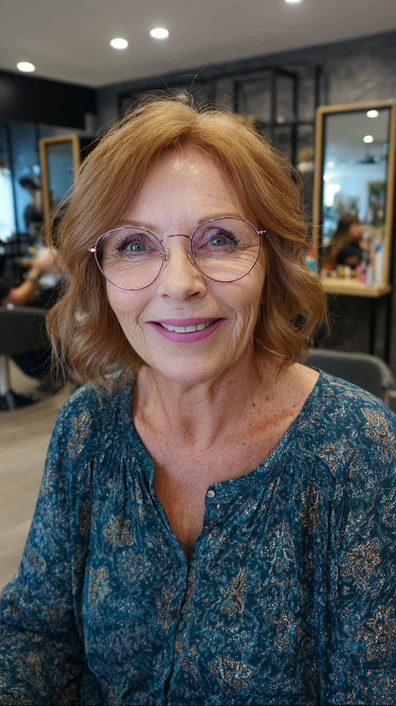 Chic Soft Wavy Cut with Subtle Face Framing