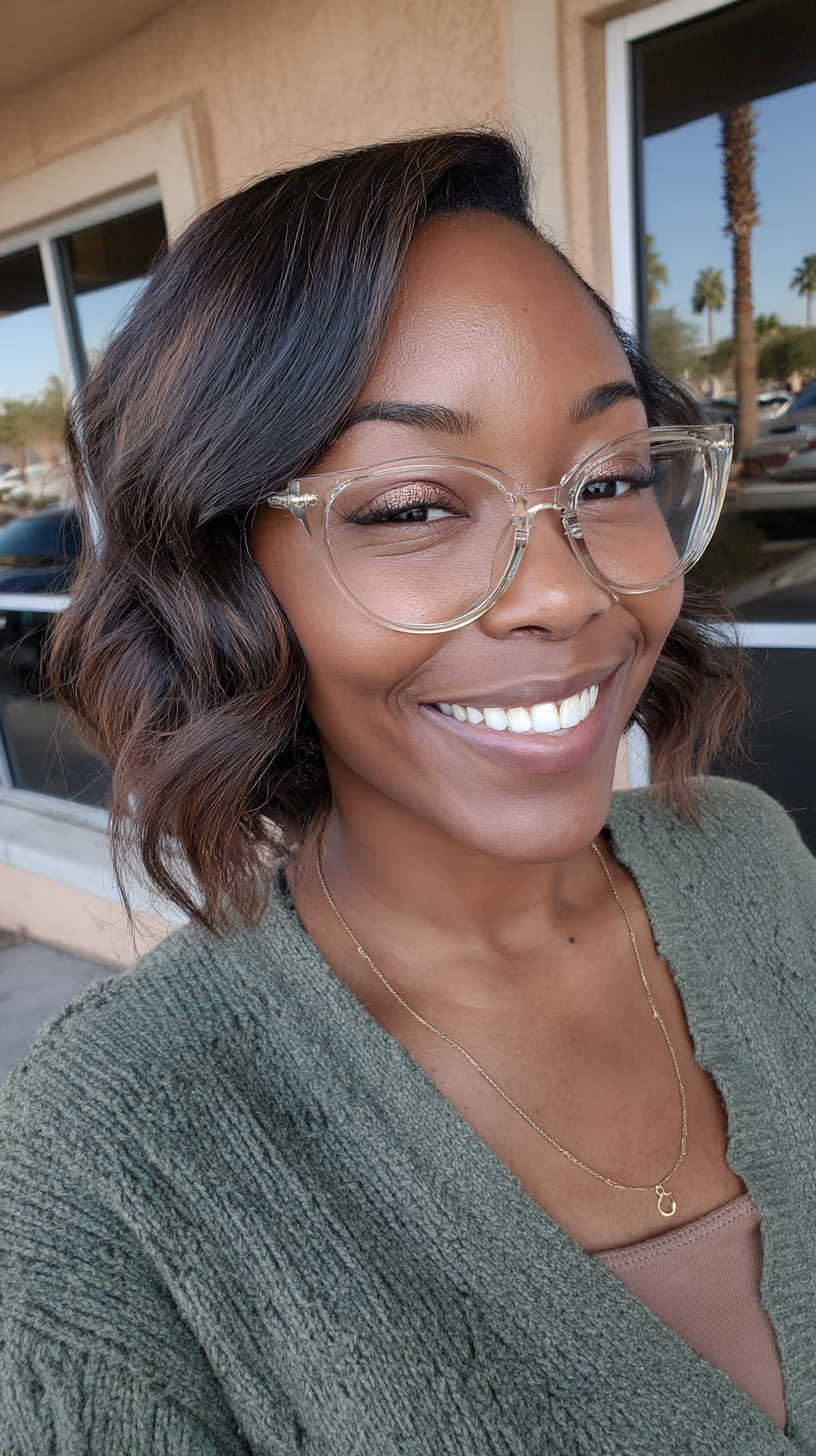 Chic Textured Bob with Soft Waves