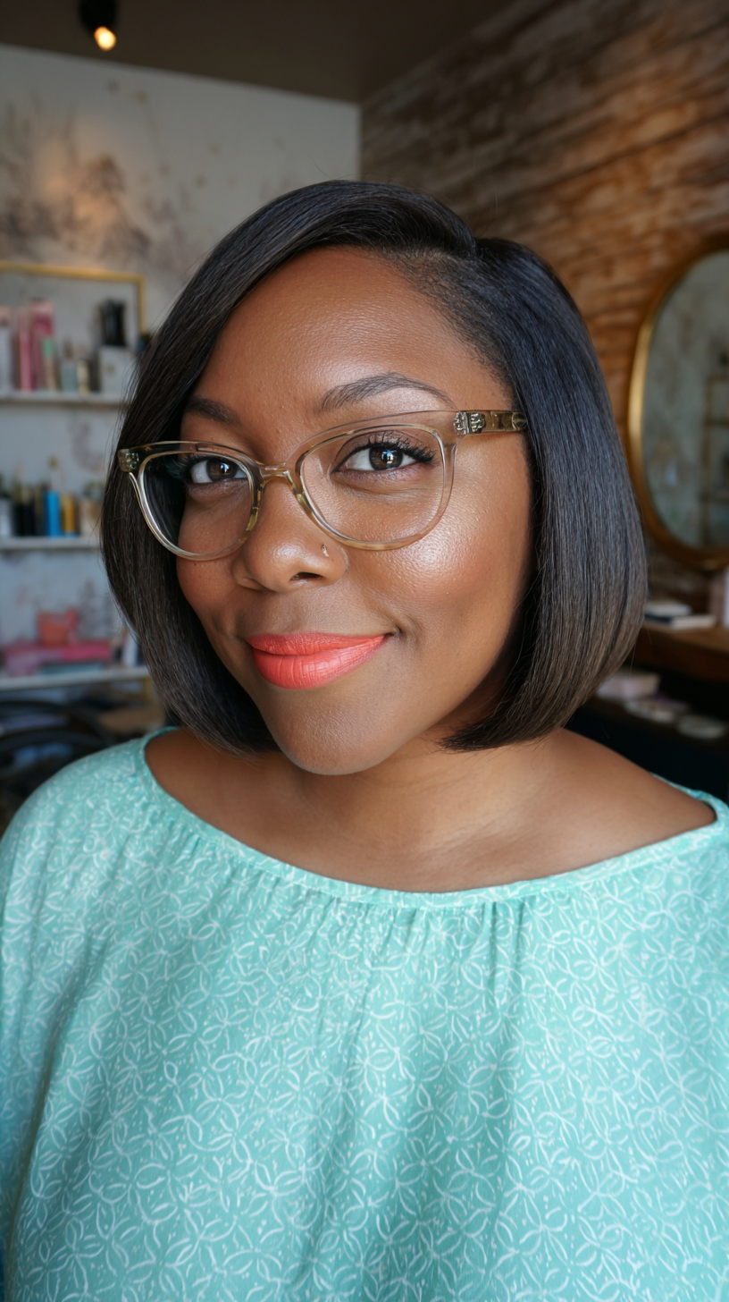 Polished Classic Bob with Subtle Shine