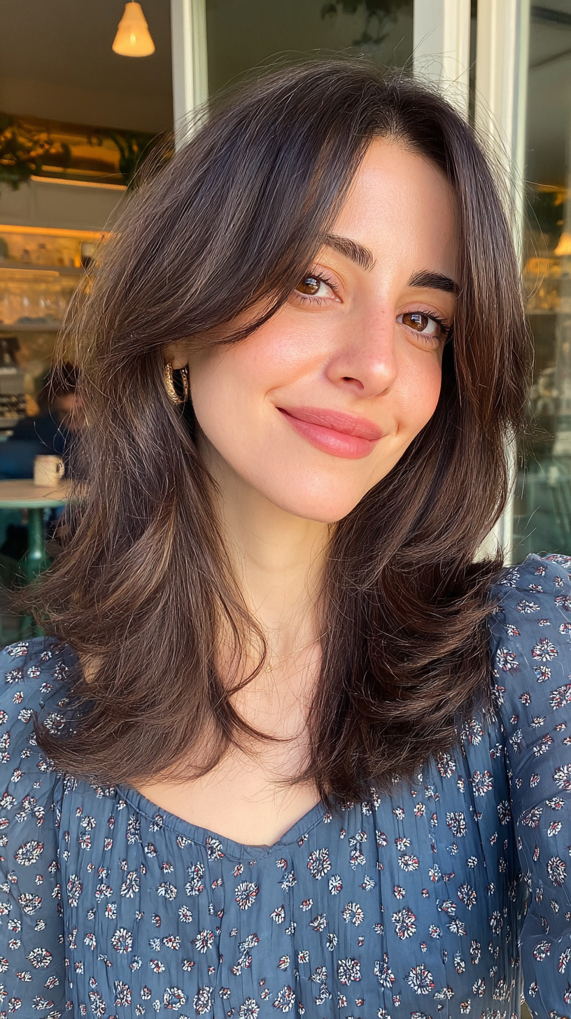 Soft Layered Cut with Natural Movement