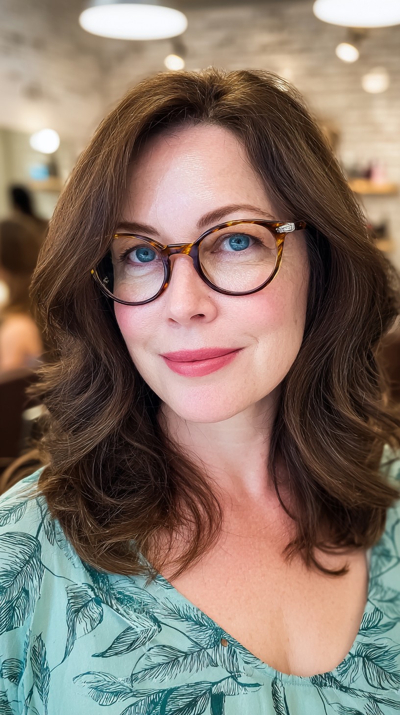 Deep Chocolate Cascading Waves