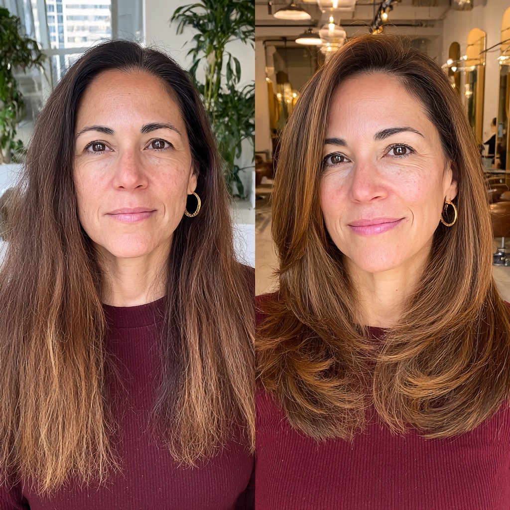 Polished Chestnut Layered Transformation