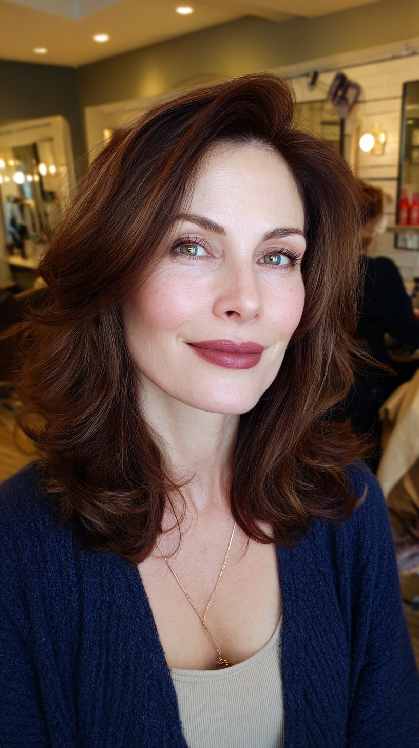 Rich Auburn Waves with Soft Layers