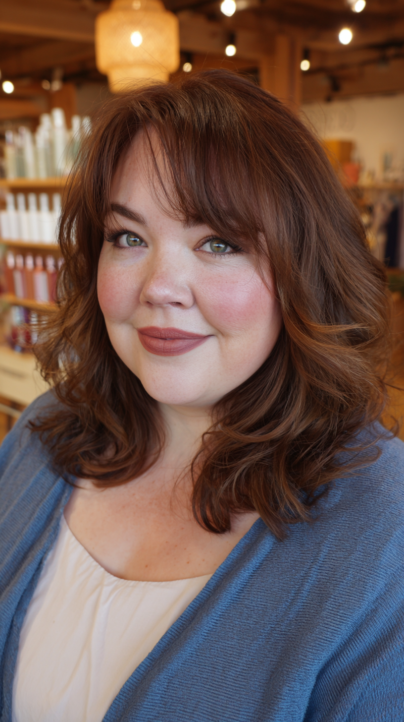 Rich Chestnut Shag with Soft Layers