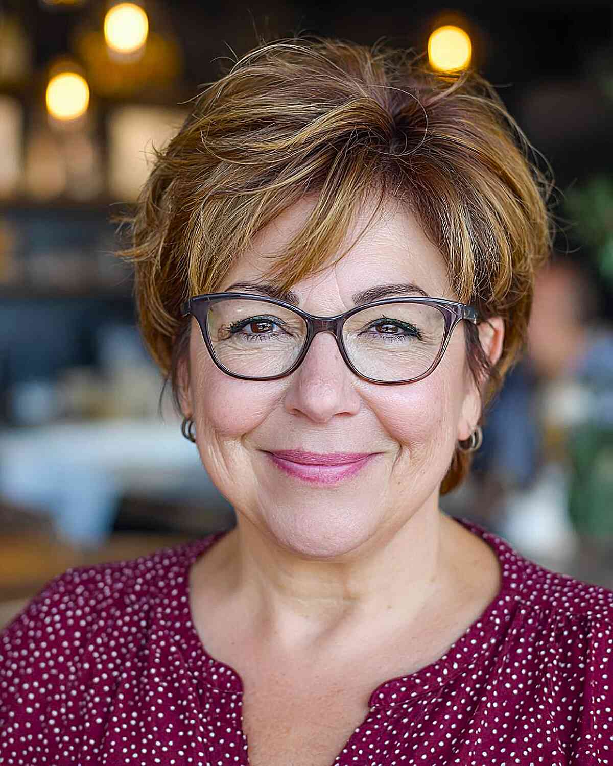 Textured Layered Cut for Effortless Volume