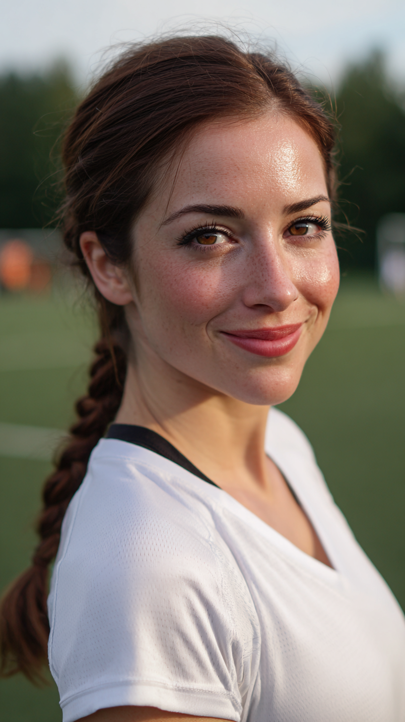 Playful Side Braid with Subtle Layers