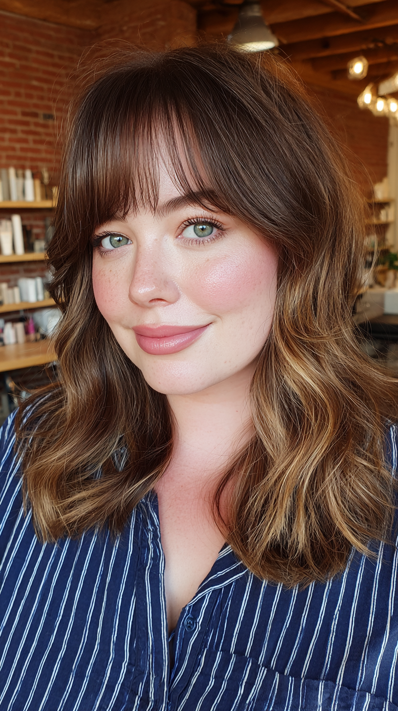 Softly Layered Shag with Natural Waves