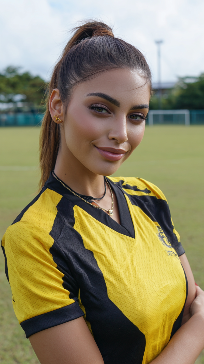 Sporty High Ponytail with Textured Layers