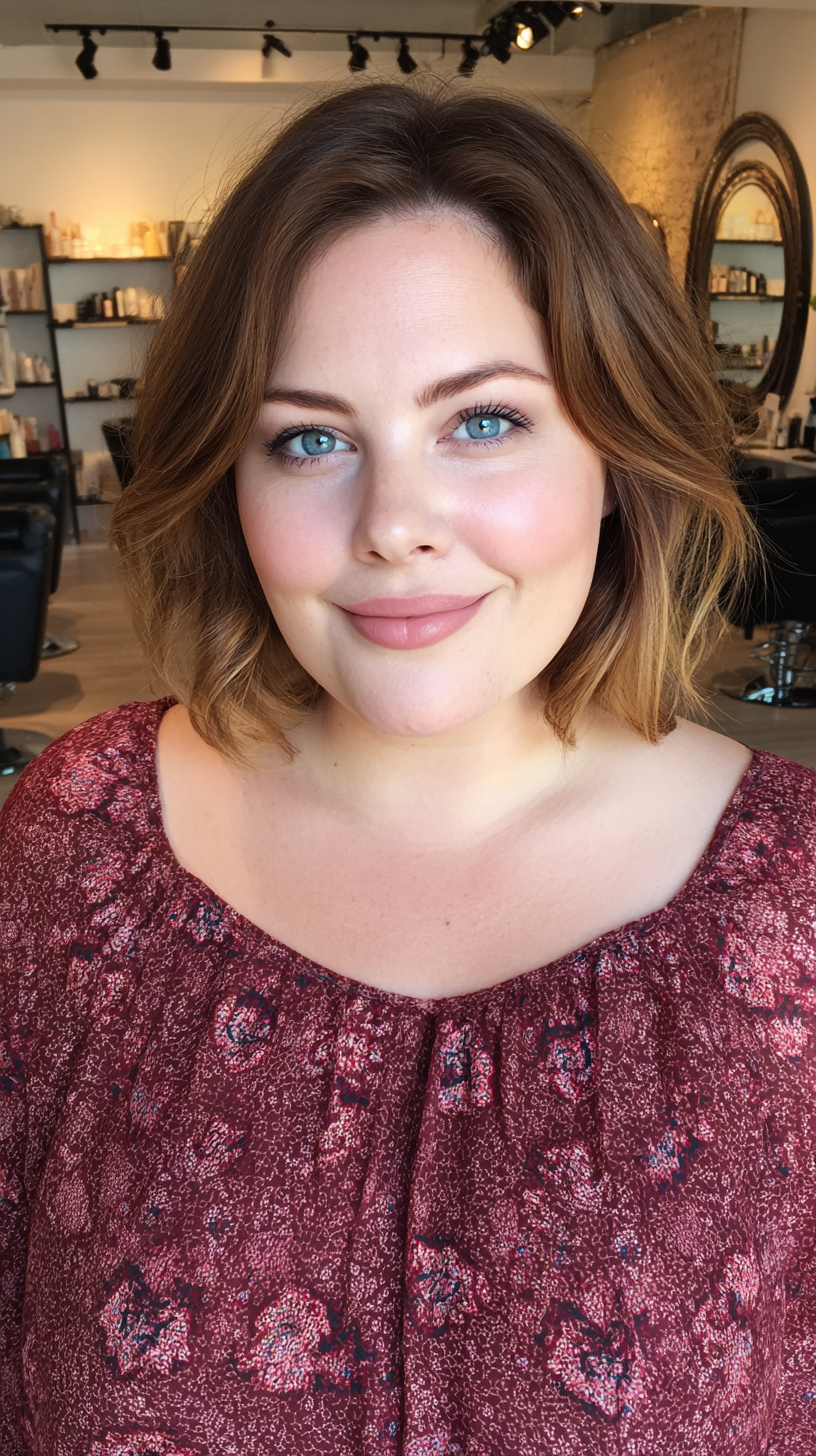 Effortlessly Chic Shoulder-Length Beachy Bob