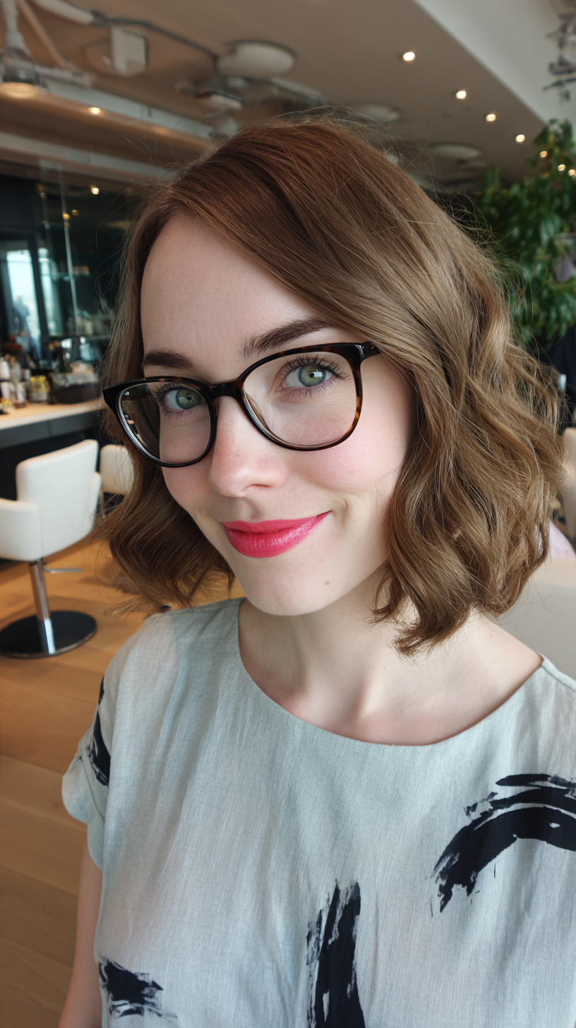 Chic Loose Waves with Soft Layers