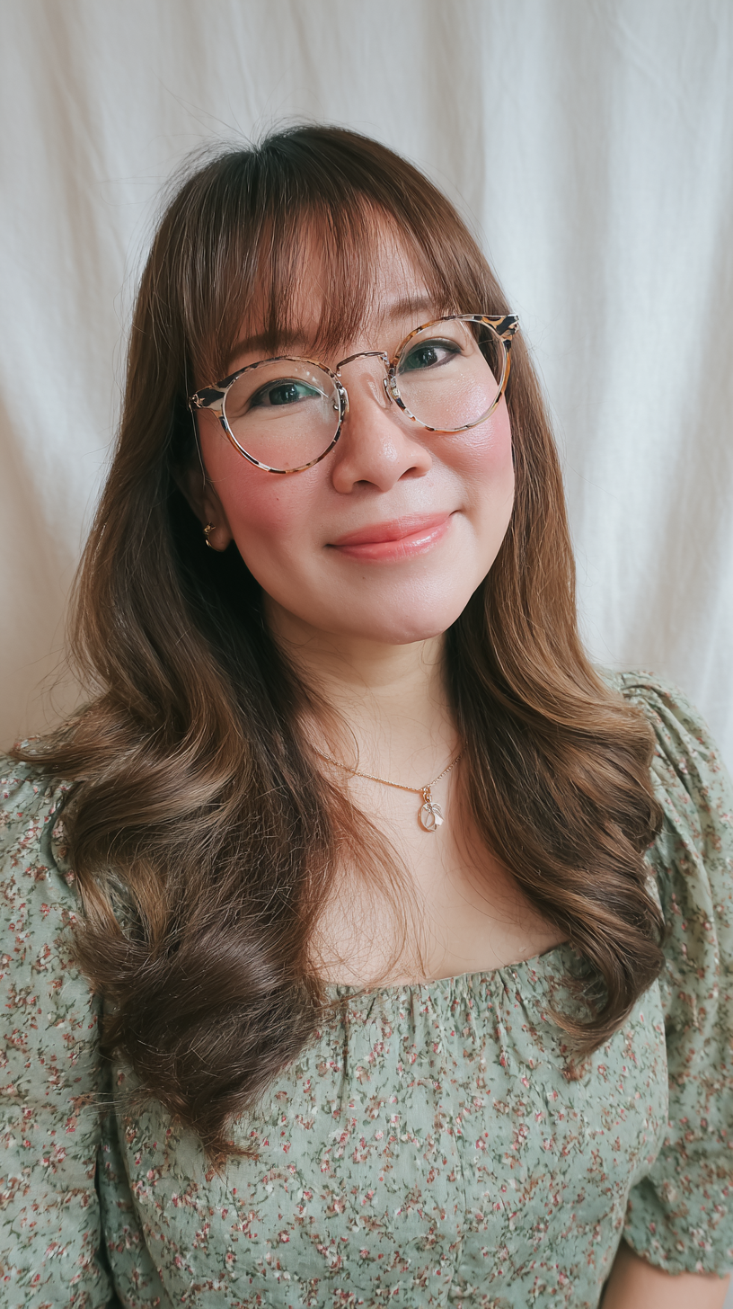 Softly Layered Long Hair with Face-Framing Bangs
