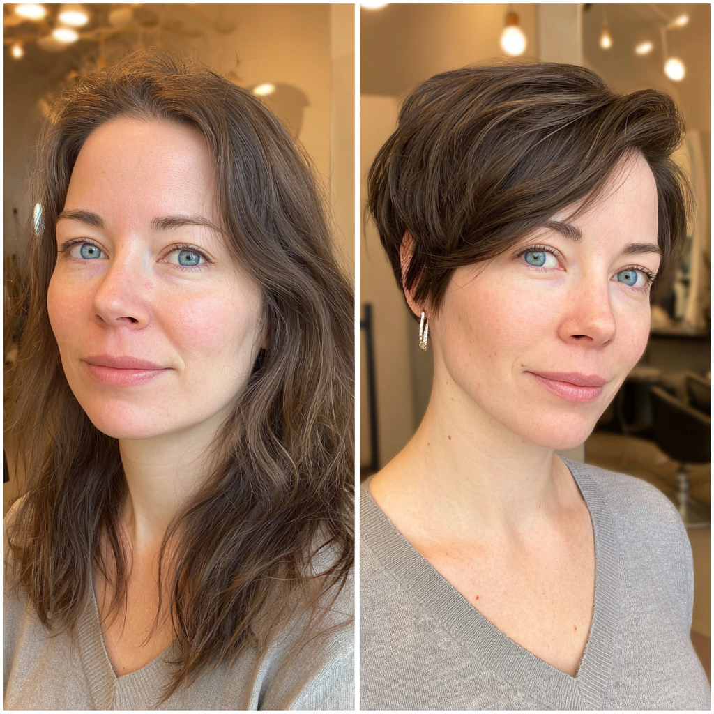 Stylish Textured Pixie Bob with Subtle Layers