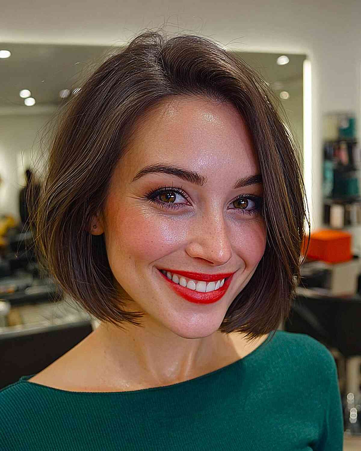 Sleek Classic Bob with Subtle Textured Layers