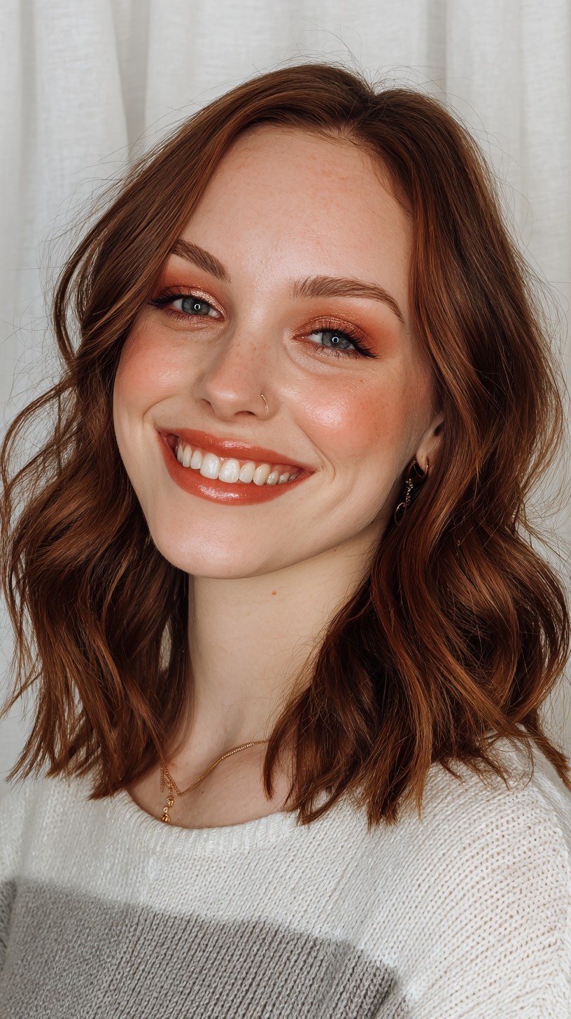 Chestnut Waves with Asymmetrical Bob