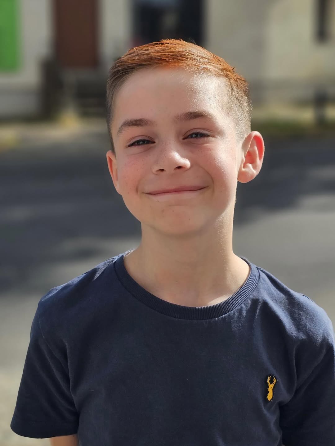 Classic Side-Parted Tapered Haircut