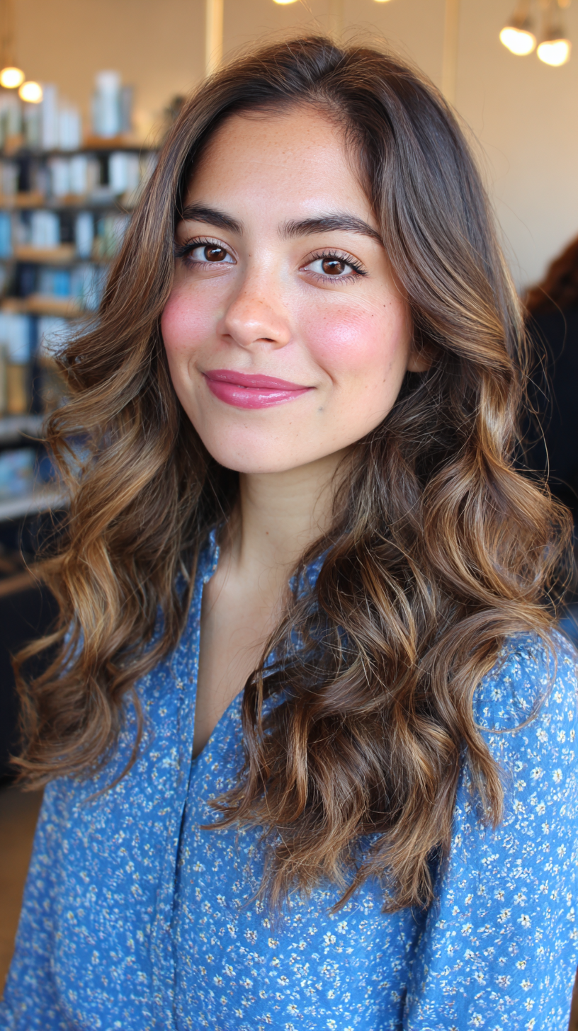 Gorgeous Soft Waves with Natural Highlights