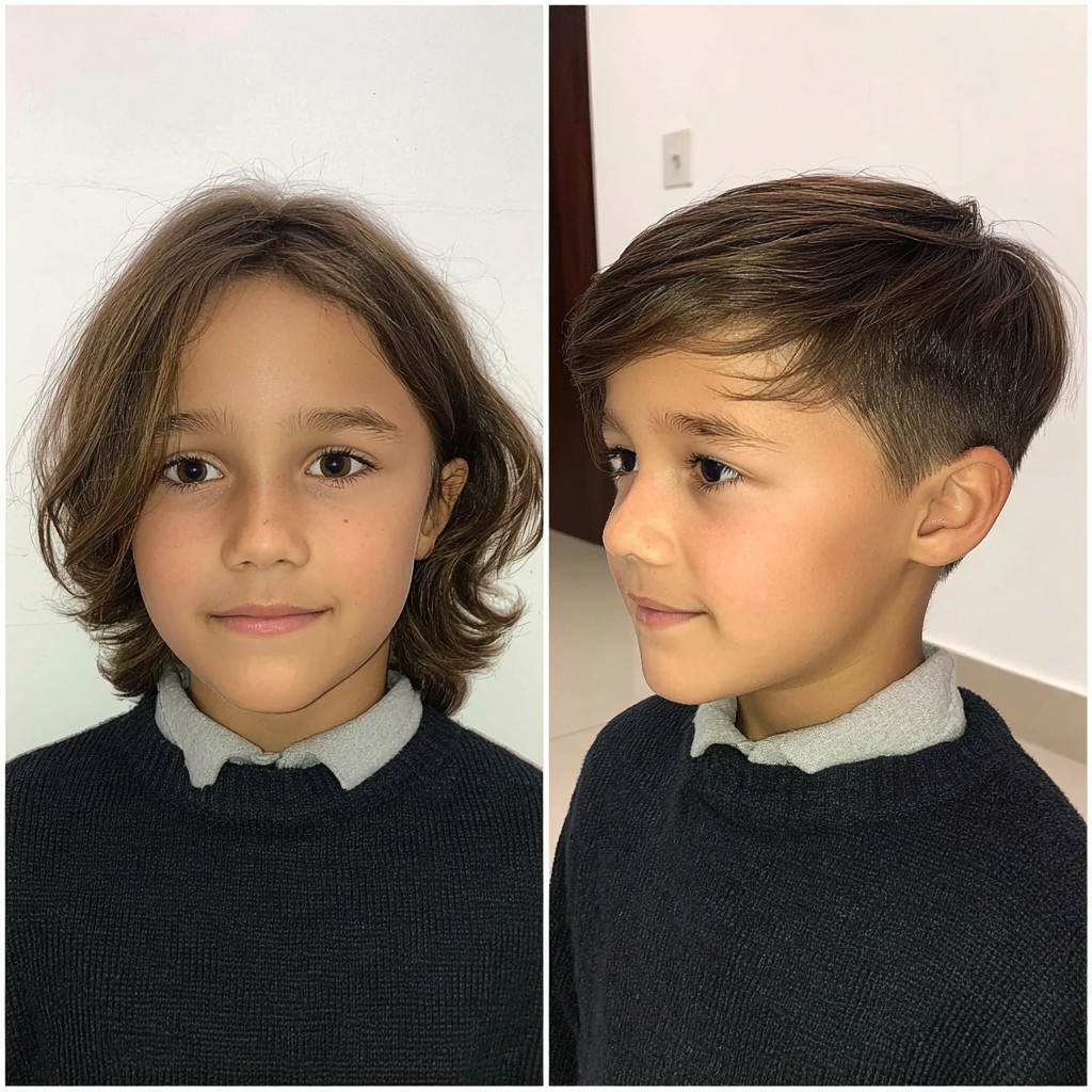 Sleek Side-Swept Layers with Natural Texture