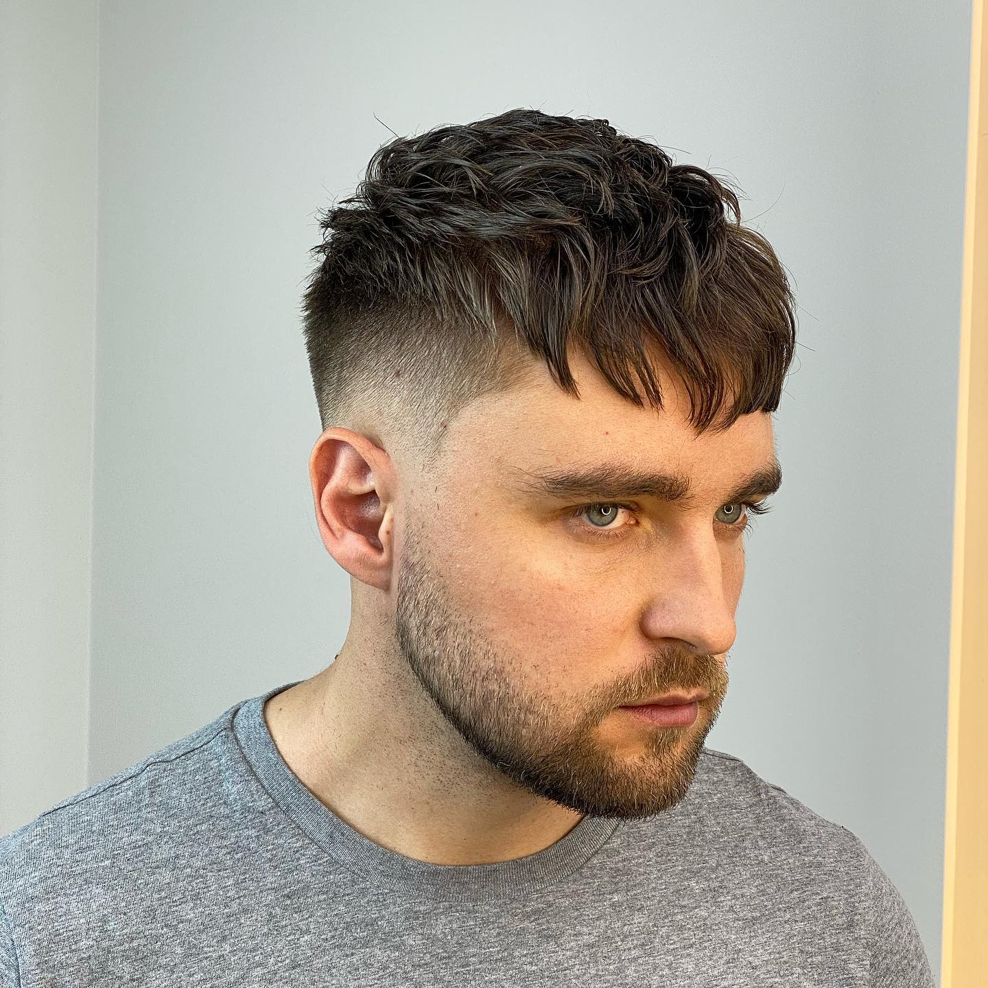 Modern Textured Fringe with Tapered Sides