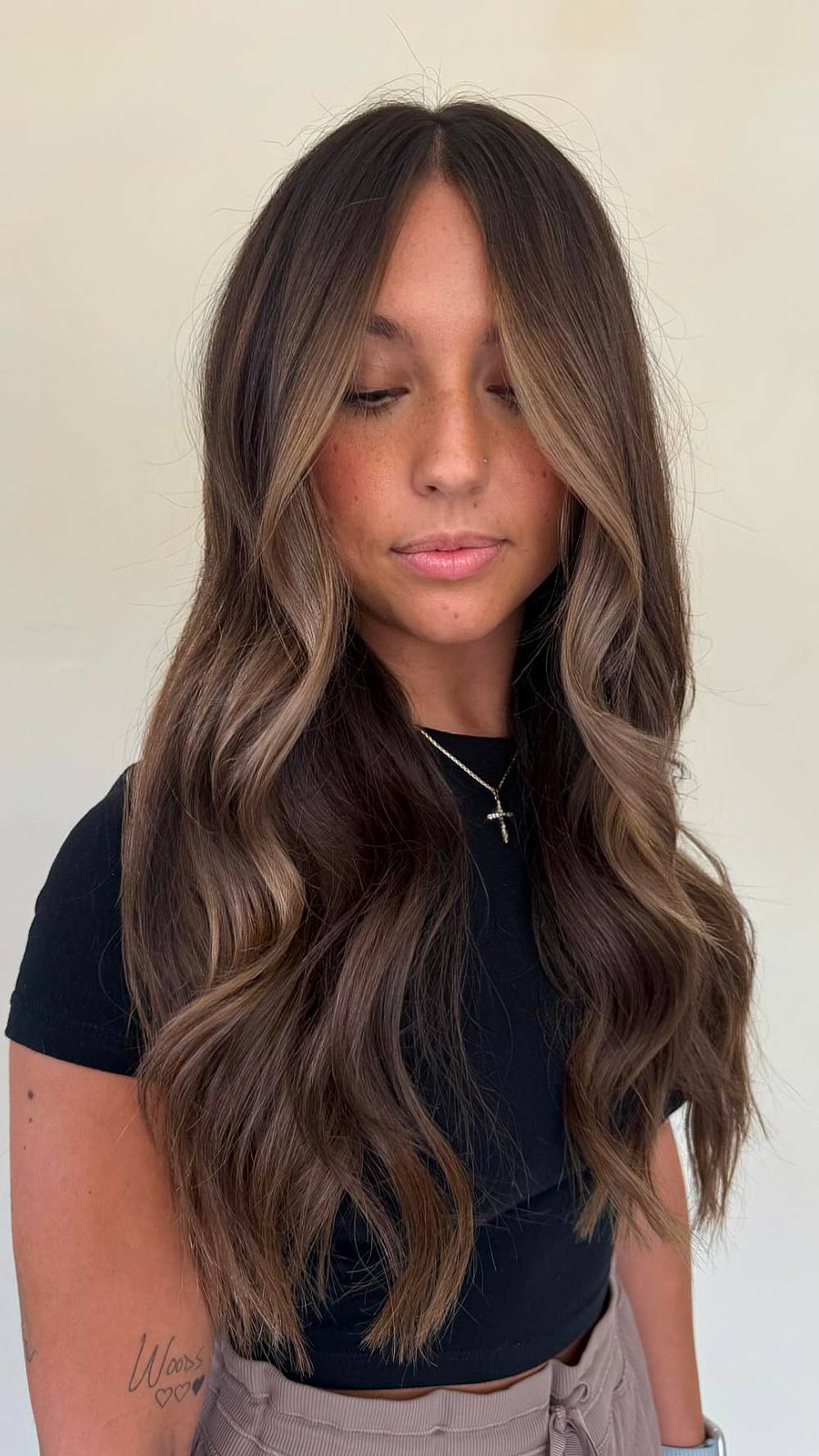 Warm Dimensional Brunette Waves