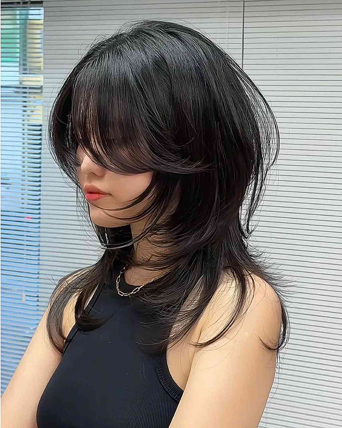 Modern Hush Cut with Soft Layers