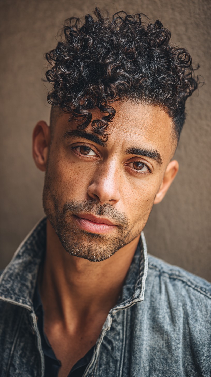 Naturally Curly High Taper Perfection