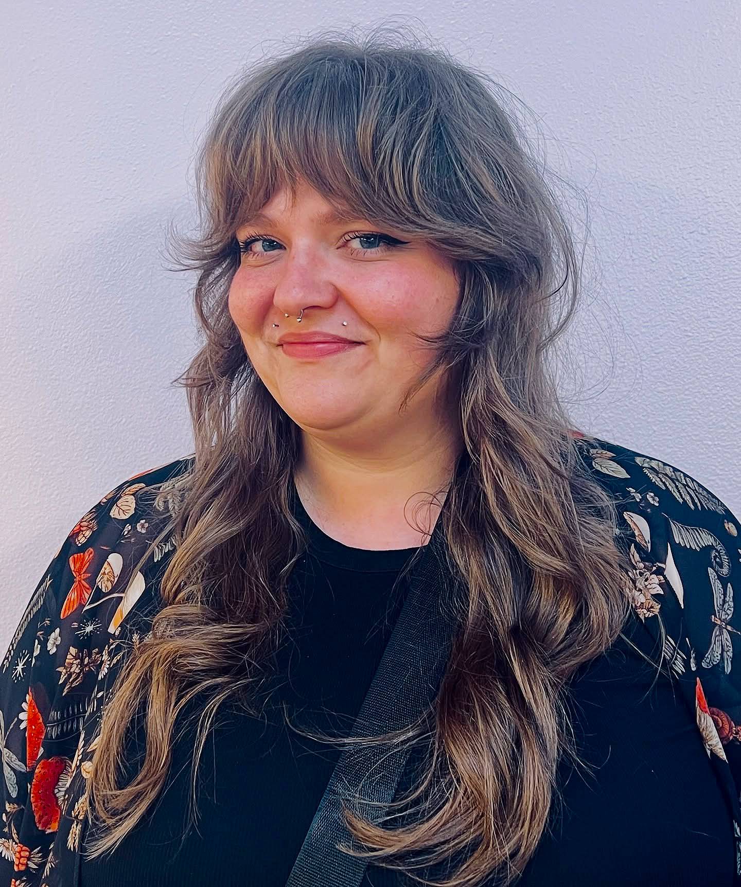 Soft Long Shag with Gentle Face-Framing Layers