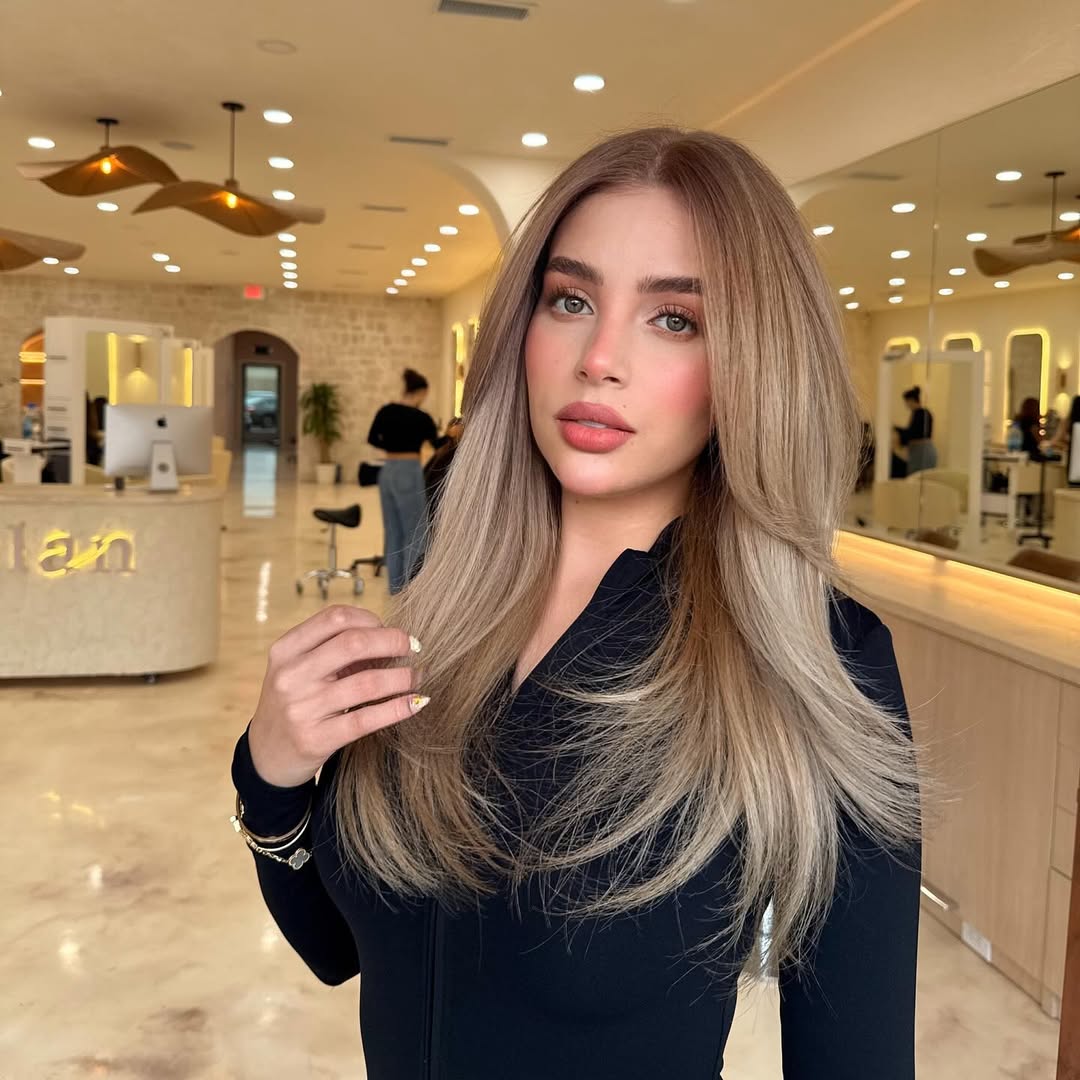 Subtle Ash Blonde Transition with Smooth Layers