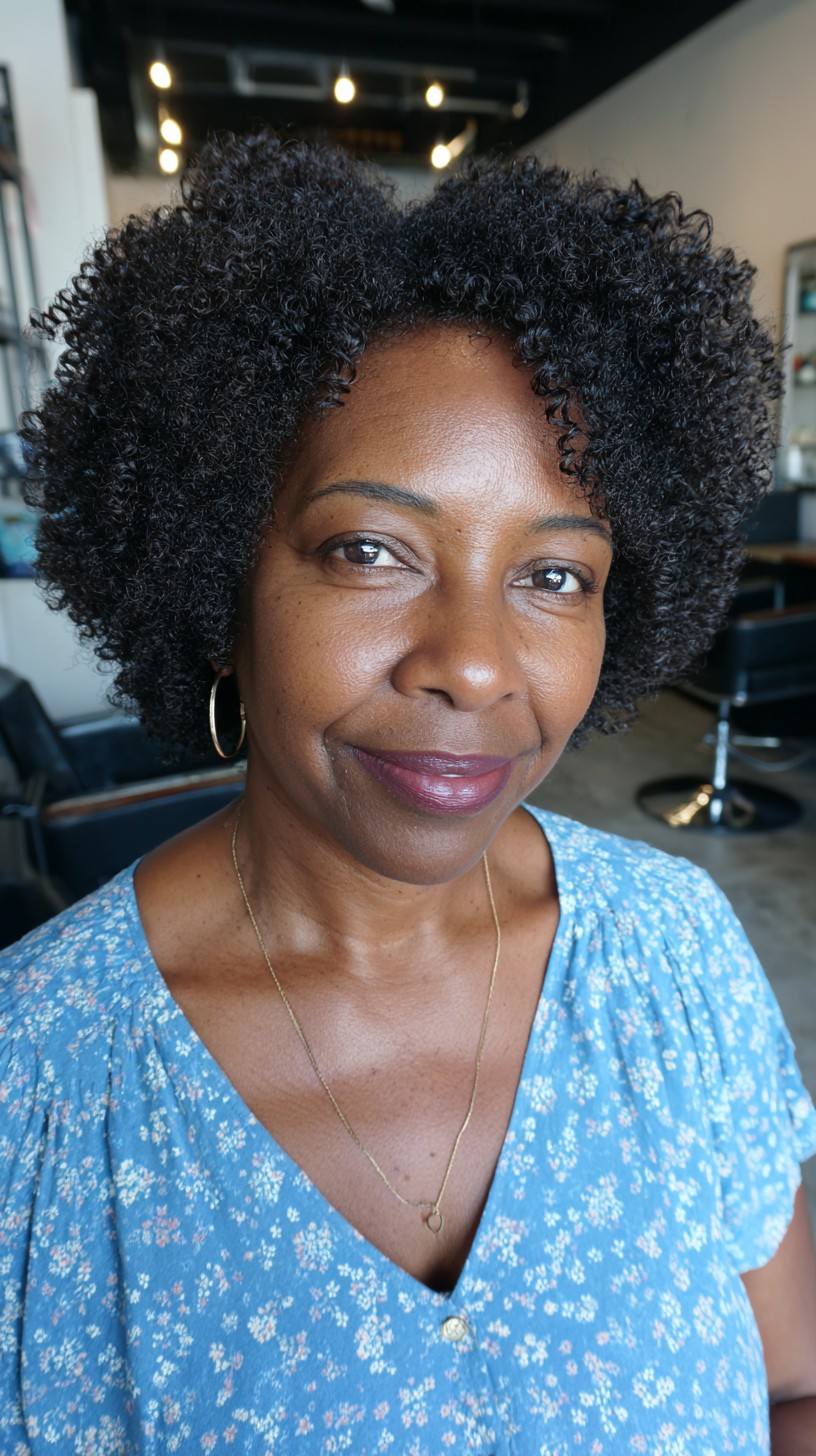 Timeless Mid-Length Dense Curly Cut