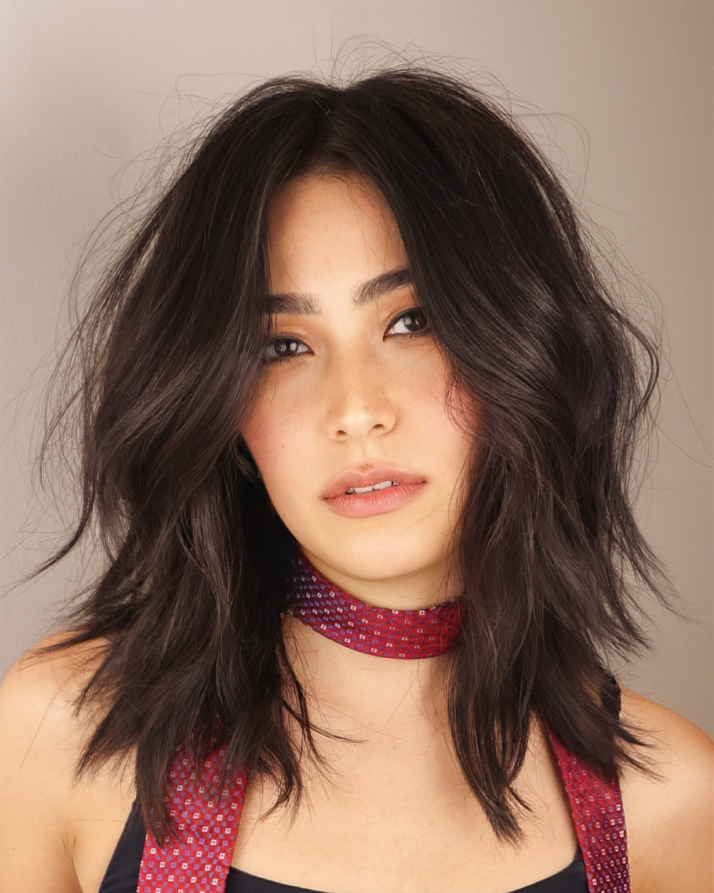 Undone Tousled Layers with Invisible Ends